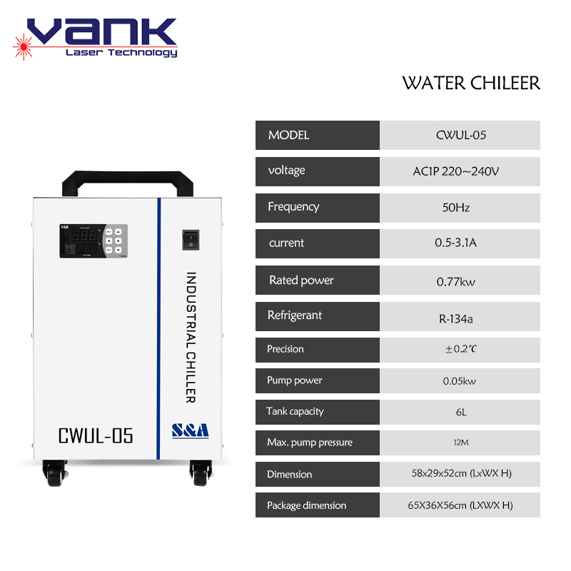 Vanklaser-portable UV Laser Marking Machine